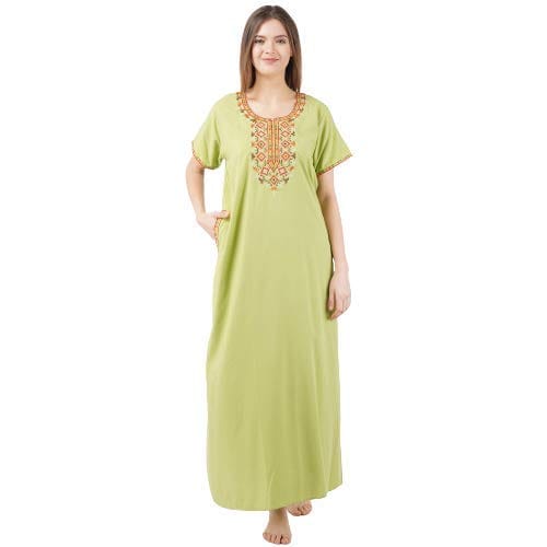 KOI lissybissy Diamond Shape Embroidered Nightgown