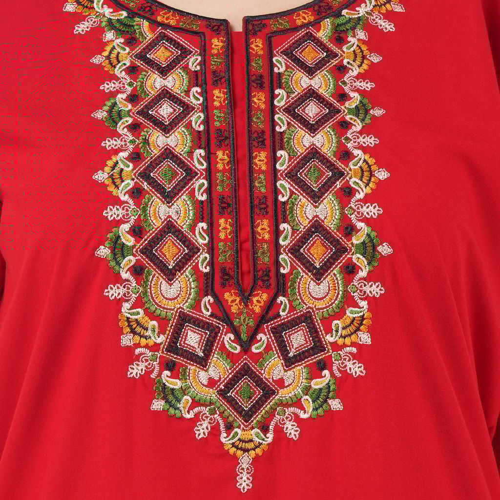 KOI lissybissy Diamond Shape Embroidered Nightgown