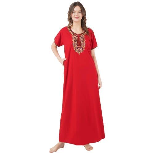 KOI lissybissy Diamond Shape Embroidered Nightgown