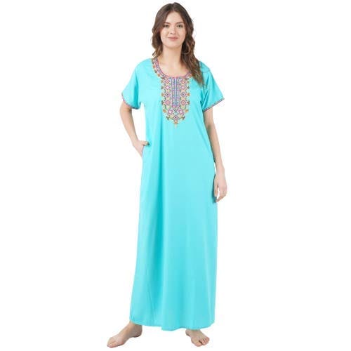 KOI lissybissy Diamond Shape Embroidered Nightgown