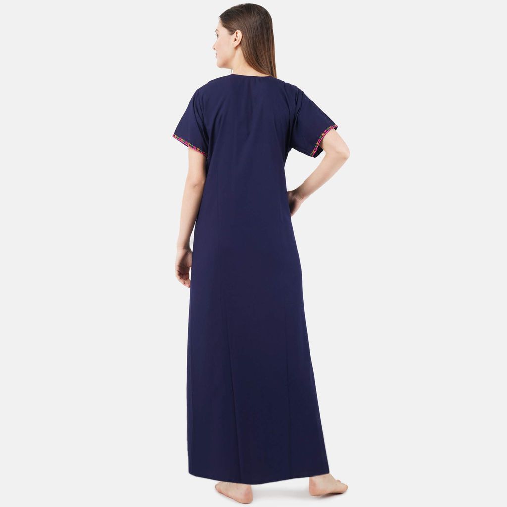 KOI lissybissy Diamond Shape Embroidered Nightgown