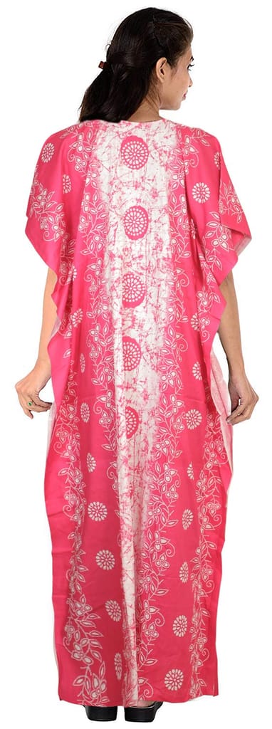 VALENCIA SLEEPWEAR Pure Cotton Kaftan Free Size Nighty Gown