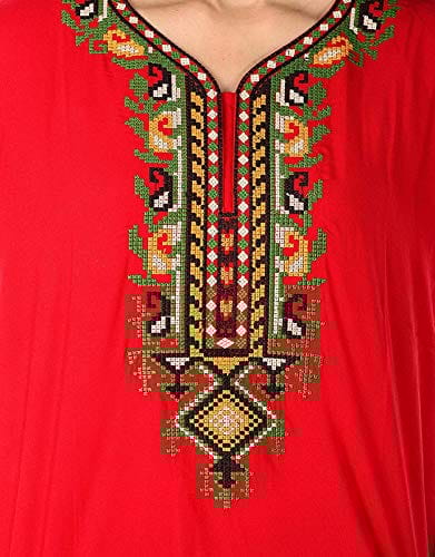 VALENCIA SLEEPWEAR Cotton LizzyBizzy Embroidery Nighty Nightwear Maxi Nightgown Plain