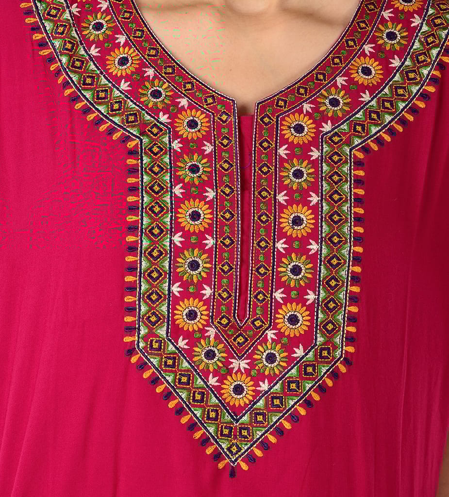 VALENCIA SLEEPWEAR Lizzy Bizzy Cotton Nighty Maxi Dress Night Gown Nightwear for Women