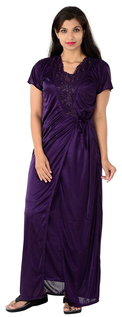 VALENCIA SLEEPWEAR Women's Night Gown with Robe - Nightwear & Loungewear | Buy online on ZillyBuy