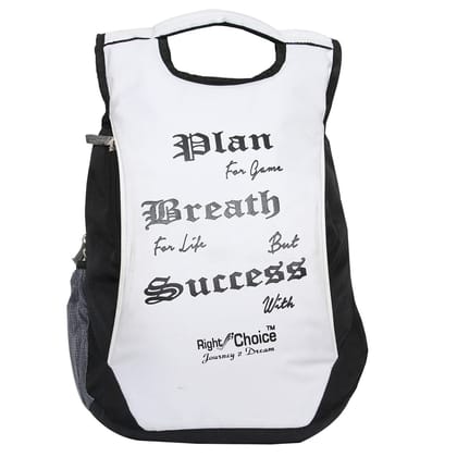 RIGHT CHOICE Backpack daily use unisex typography college bag daily use (2080)