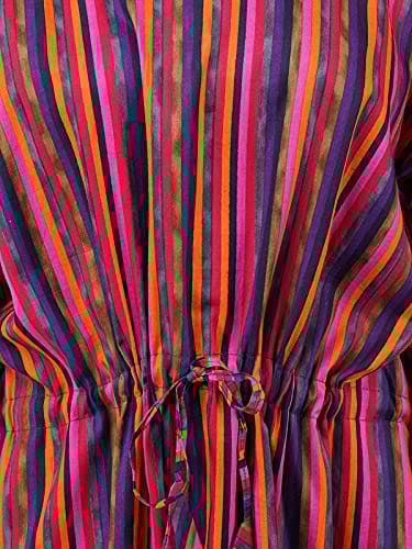 VALENCIA SLEEPWEAR Premium Women Embroidery Night Gown Lizzybizzy Cotton Kaftan Nighty Maxi Nightdress