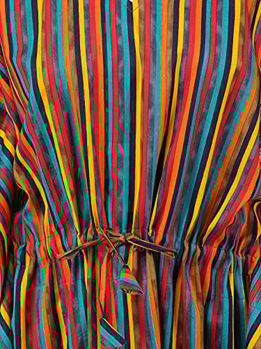 VALENCIA SLEEPWEAR Premium Women Embroidery Night Gown Lizzybizzy Cotton Kaftan Nighty Maxi Nightdress