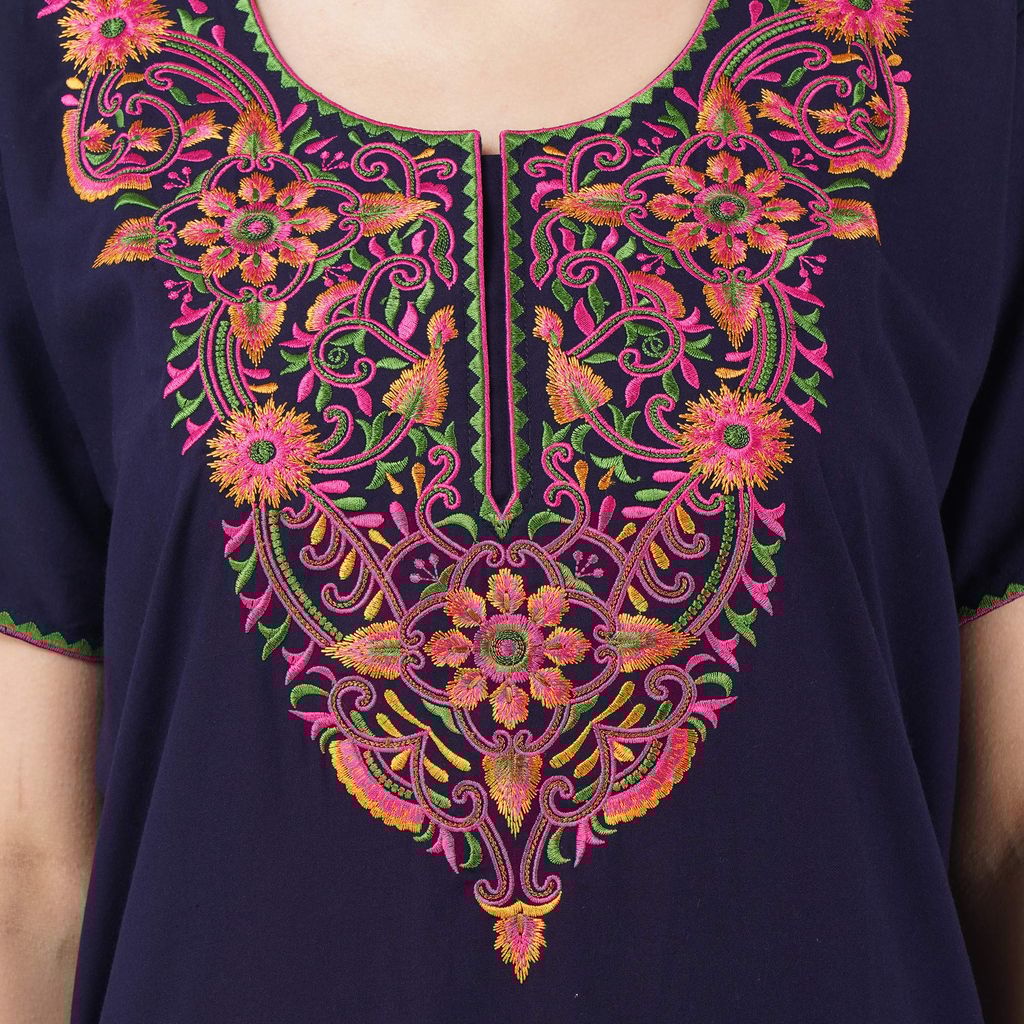 KOI lissybissy Embroidered Nightgown