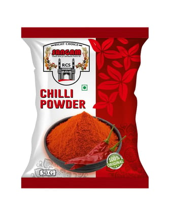 RIGHT CHOICE SANGAM Fine Red Hot Chilli Powder with No Added Colours and Flavours With Natural Oils