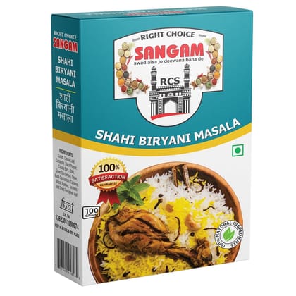 Right Choice Sangam Masala 100% Natural Powder with No Preservatives Colours Added