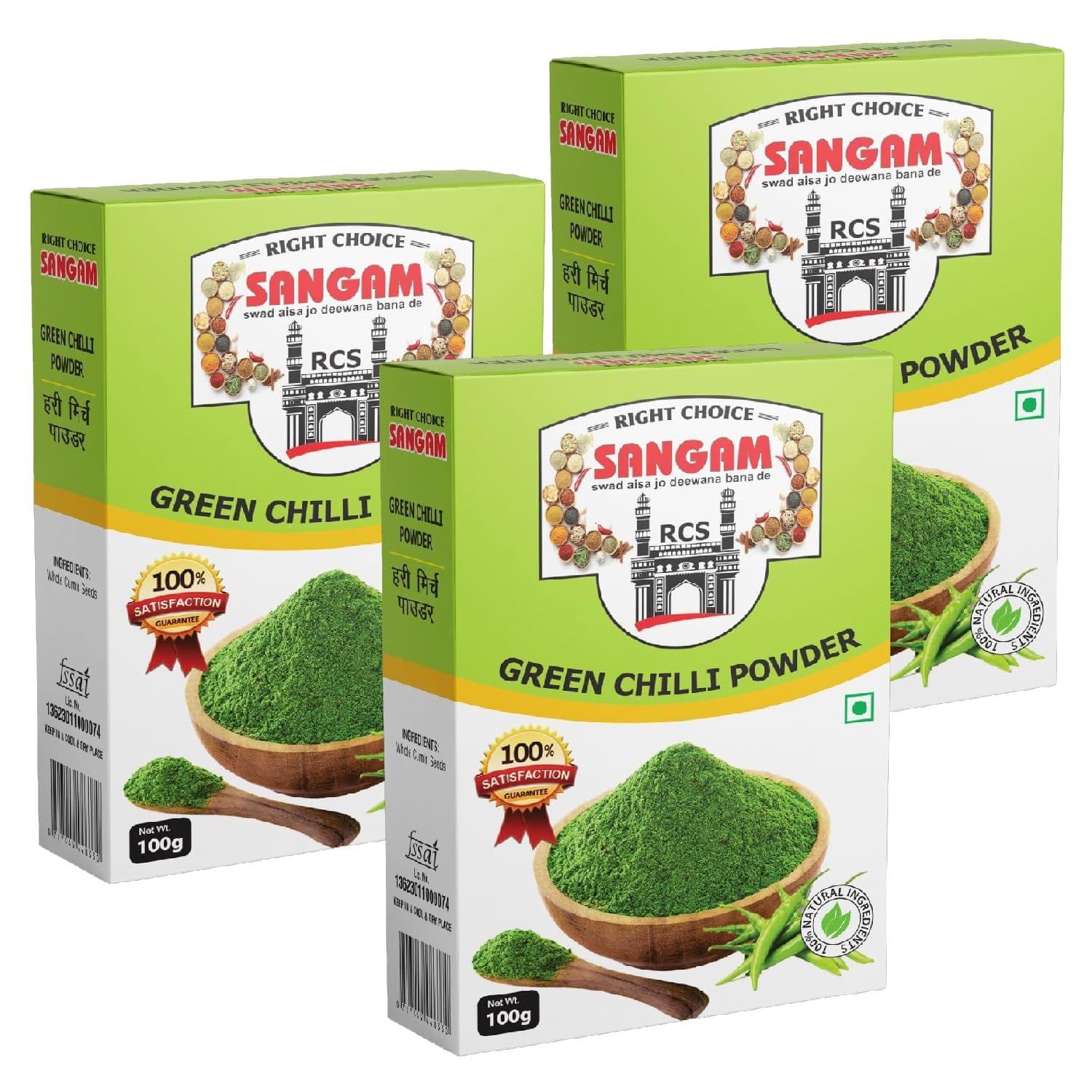 RIght Choice Sangam 100% Natural Powder with No Preservatives Colours Added (100g Pack Of 3)