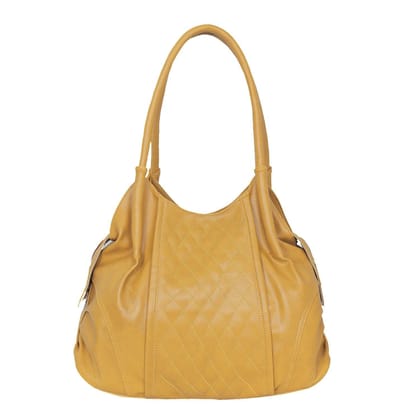 Right Choice Women's Shoulder Bag (Barfai Samosa_Yellow)