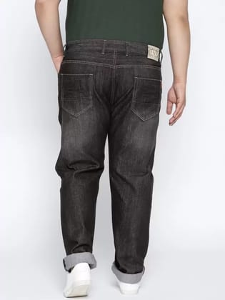 Men Regular Mid Rise Grey Jeans