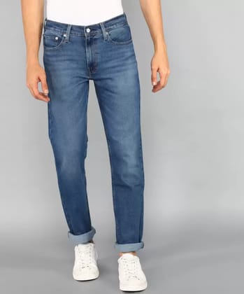 511 Men Slim Mid Rise Blue Jeans