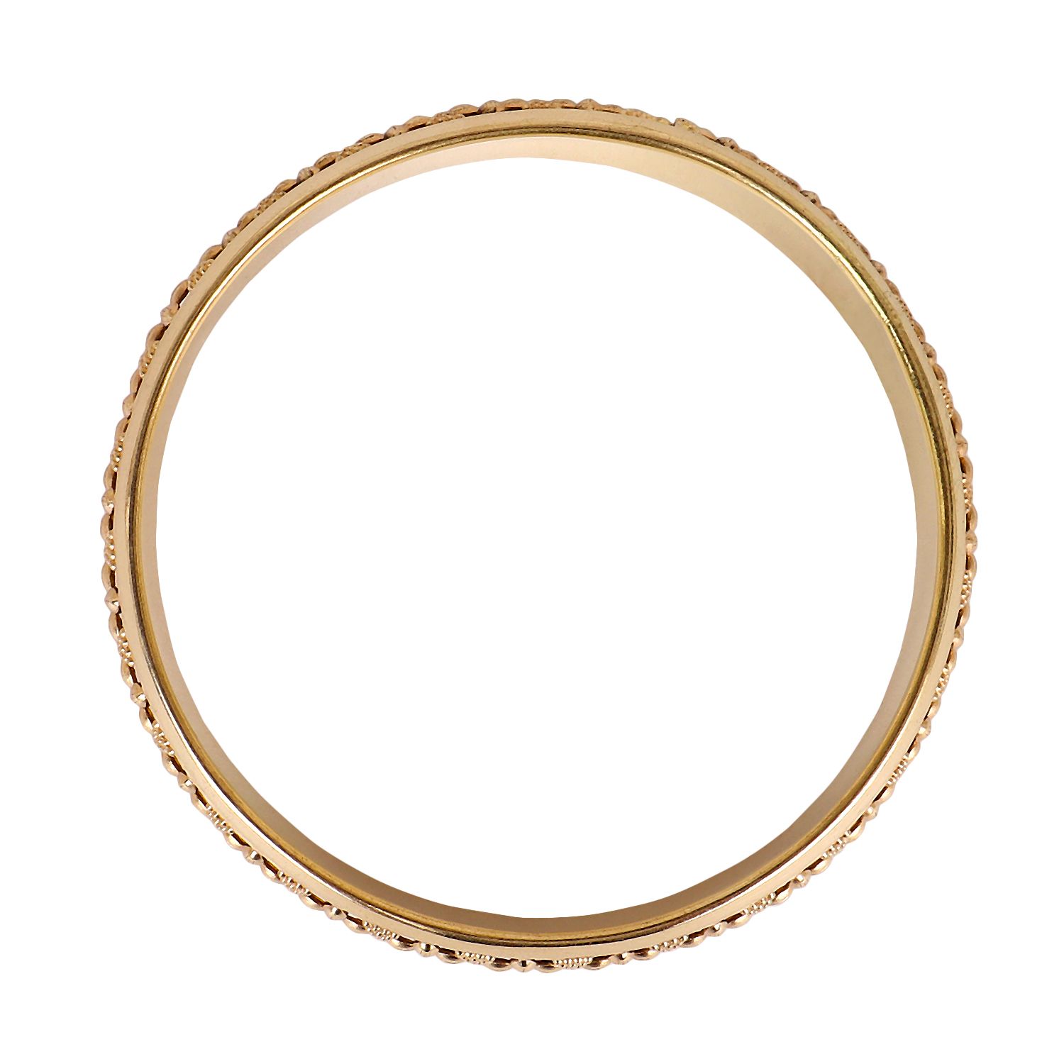 Cardinal Gold Plated Brass Bangles size 2.6