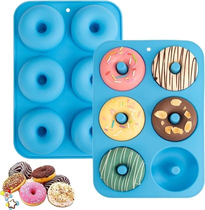 Skytail Silicone Donut Mold - 6 Slot Set