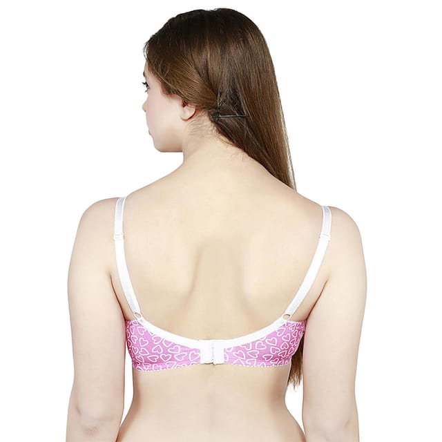 Lightly Padded Under Wired Full Coverage Bridal Bra In Red Color