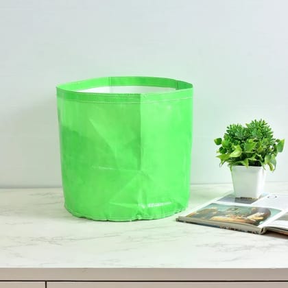 Plant Grow bag HDPE, Green, 6x6 inches, Pack of 1