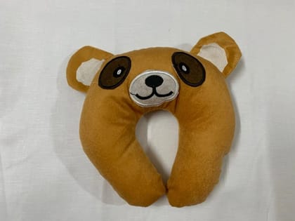 Baby Neck Pillow Bear Face, Blue