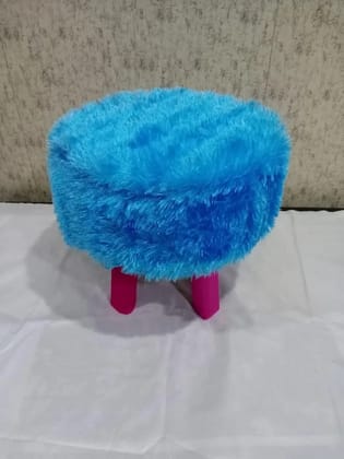Stool kids, 12 inch with box, plain, purple