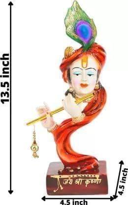 Veeradhyaenterprises Once and Again Krishna Idol for Gift Home Decor