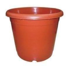 14 Inch Red Plastic Pot