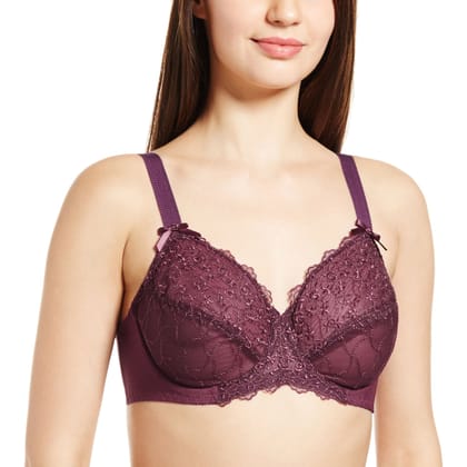 Enamor Women's Wired Bra -38B (Purple)