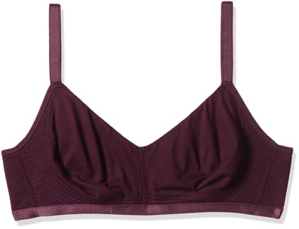 Enamor Non-Padded Wirefree T-Shirt Bra (V070_Purple_38B)