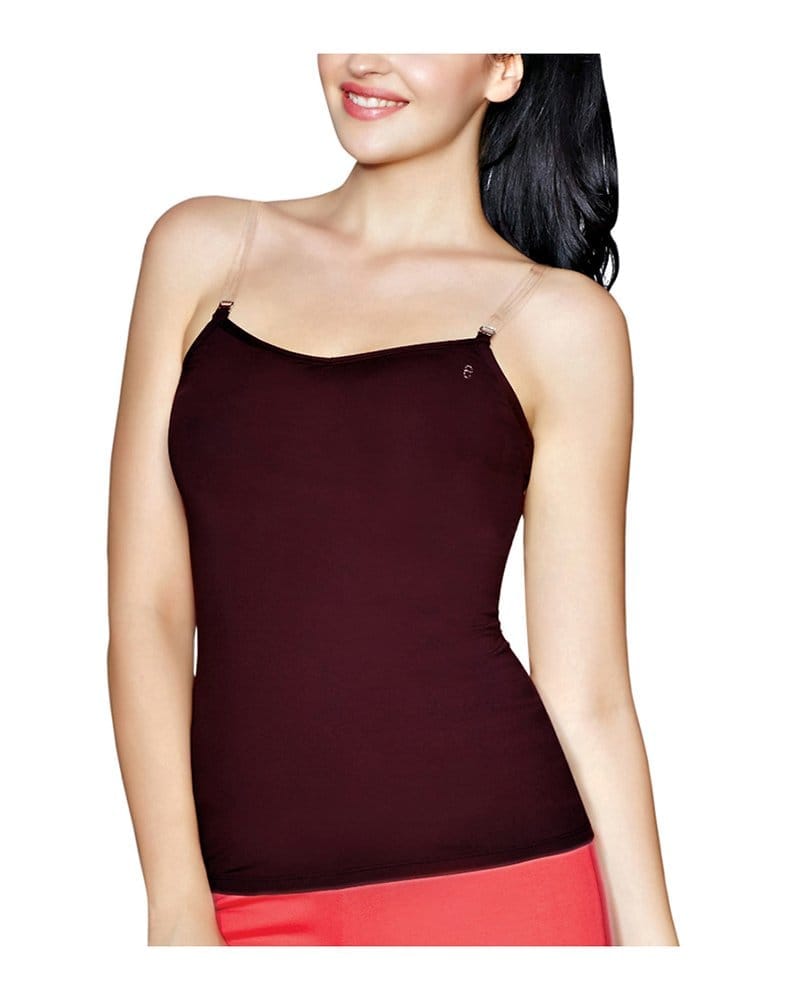 Enamor Women's Camisole (Maroon, M)