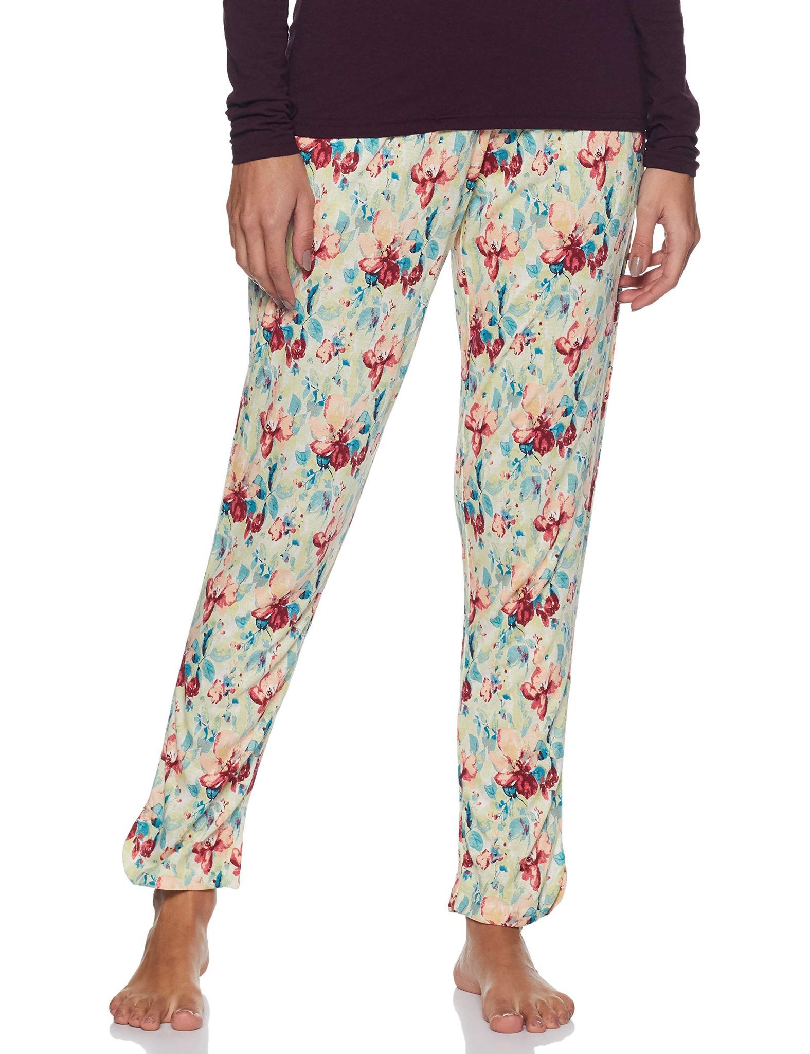 Enamor Essentials E048 Women�s Relaxed Fit Printed Lounge Pants