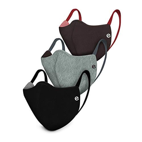 Enamor MA01 REVERSIBLE MASK : 4-Layer Cotton Adult Mask (Pack of 3)