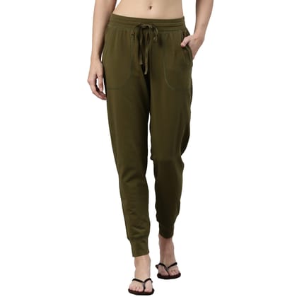 Enamor Essentials E066 Cotton Lounge Jogger for Women