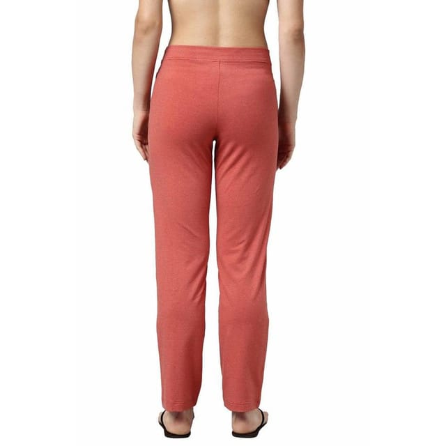 Enamor Essentials E014 Women's Cotton Lounge Pants - Mocha Melange