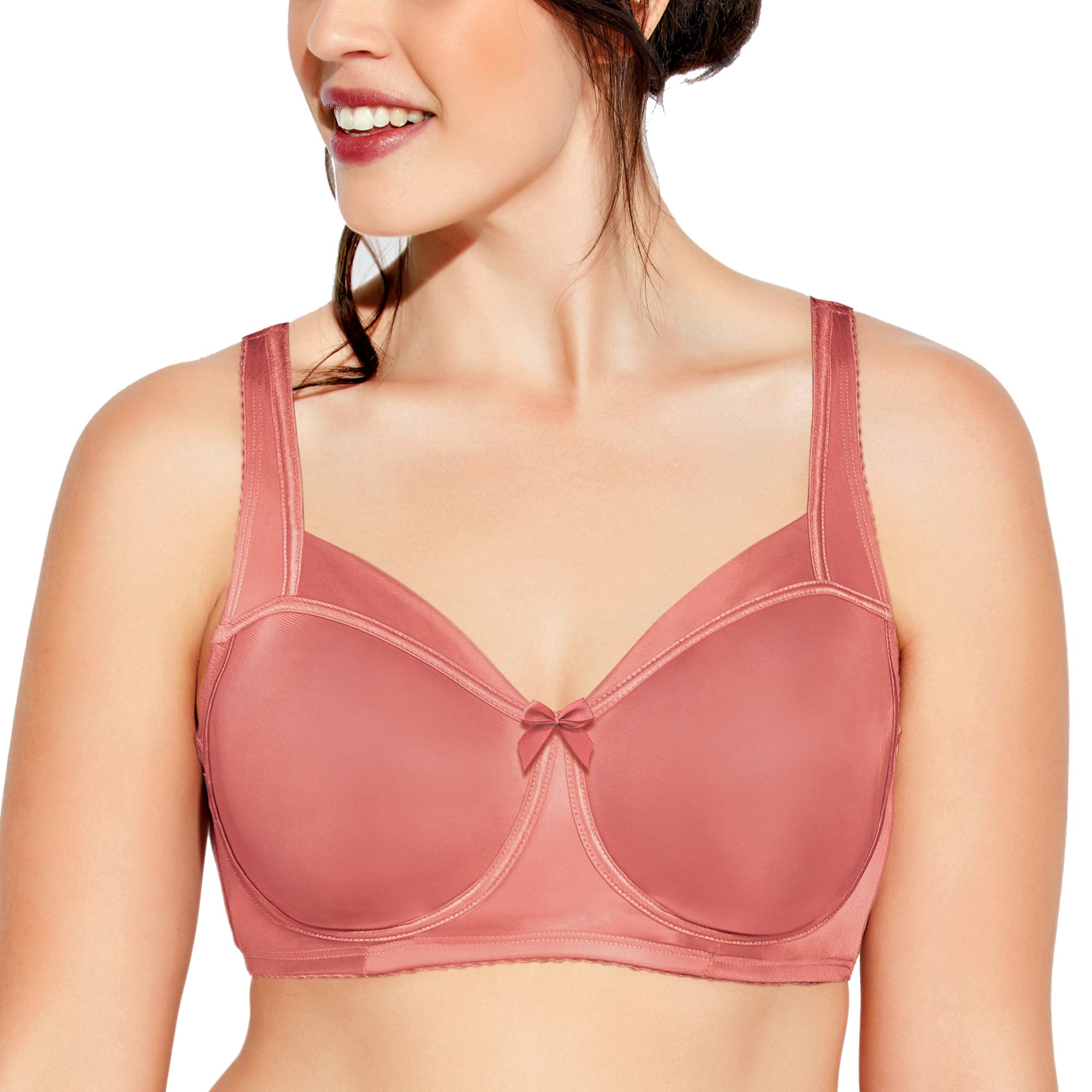 Enamor F106 Smooth Lift Full Support Bra - Non-Padded Wirefree Full Coverage