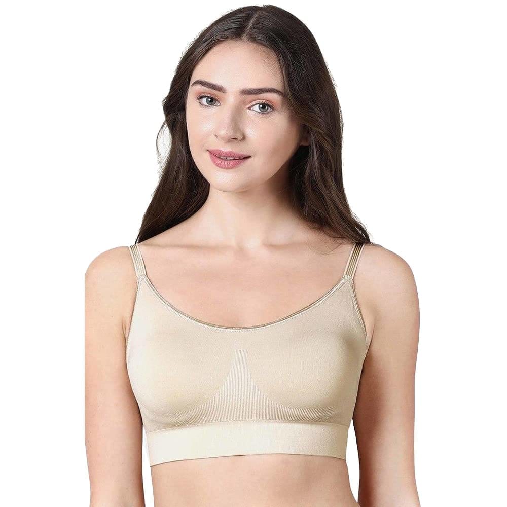 Enamor F037 Ultra Smoothening No Pinch T-Shirt Bra - Padded Wirefree Full Coverage