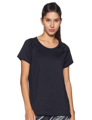Enamor E063 Relaxed Fit Basic Active Tee - T-Shirt for Women
