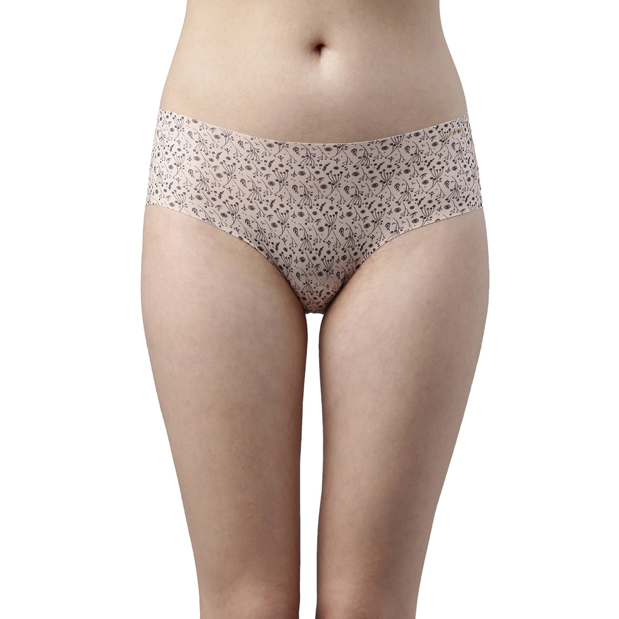 Enamor PH01 Polyamide Freedom Fit Hipster Panty for Women with Cotton Crotch & No Visible Panty Line | Available in Solids & Prints