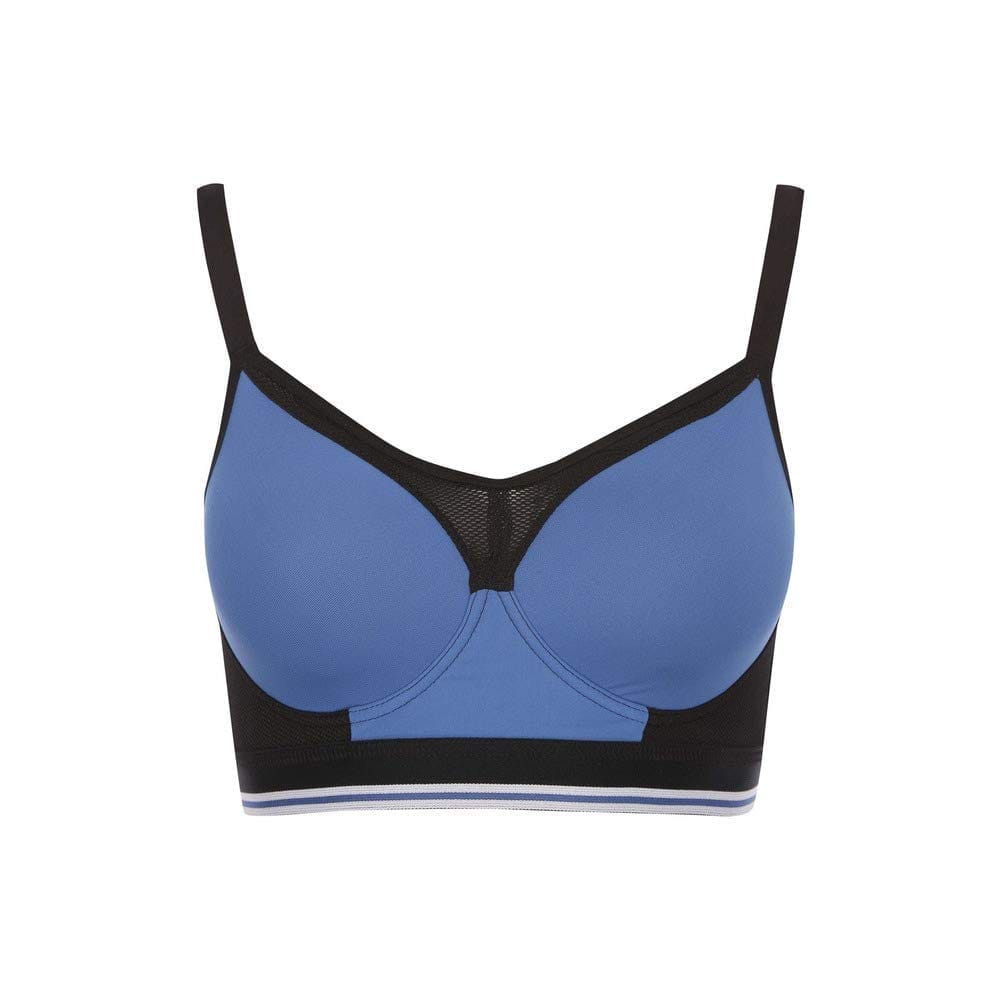 Enamor Womens Solid Padded Non Wired Full Coverage Bra