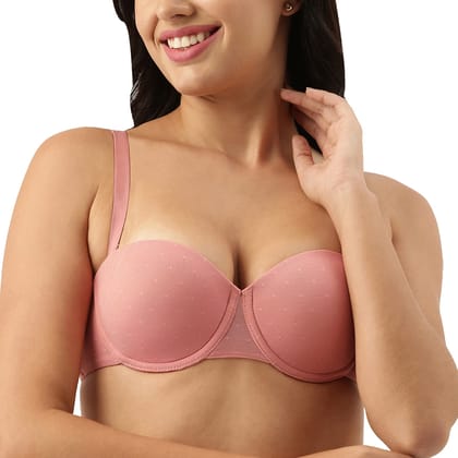 Enamor Womens Lace Padded Wired Bra