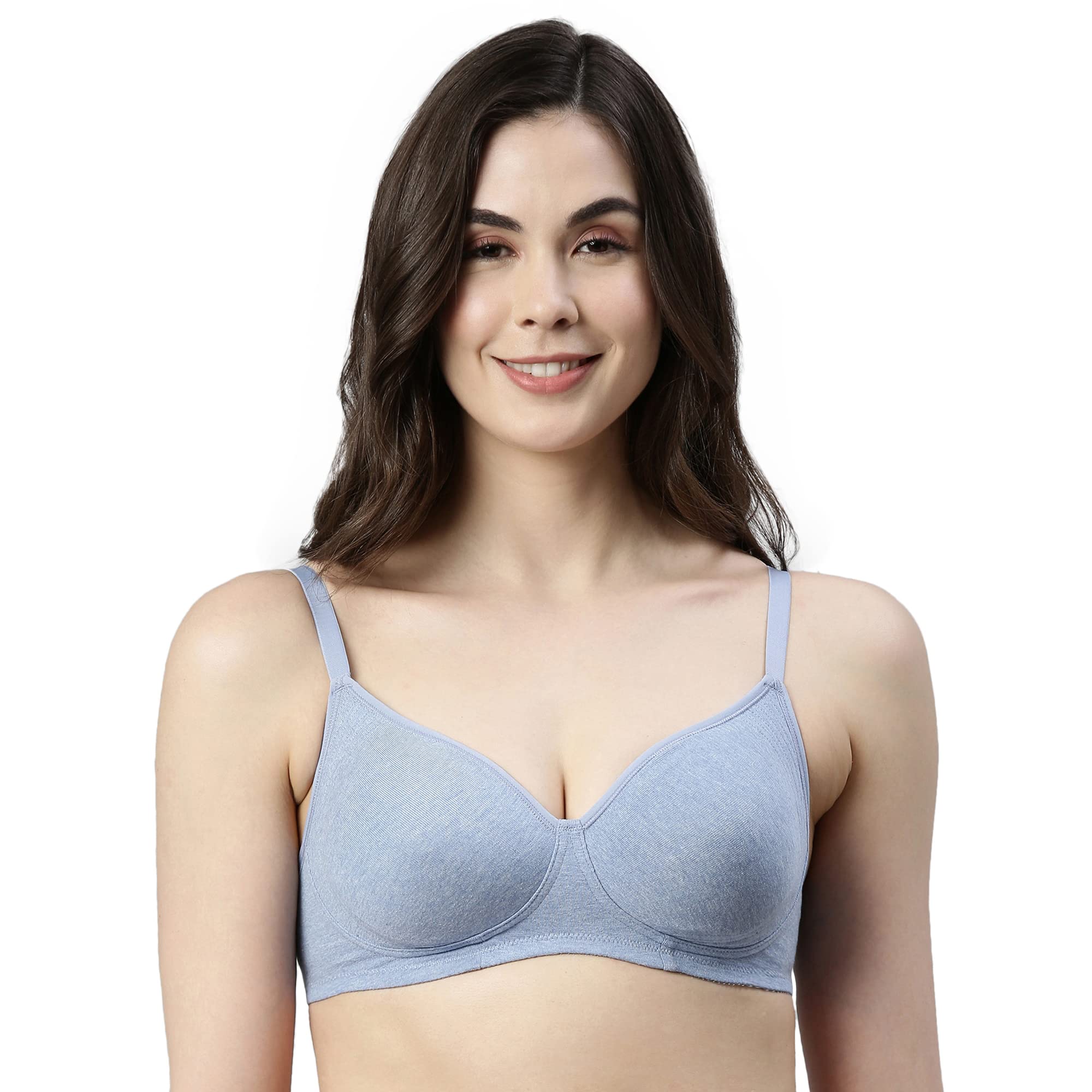 Enamor A042 Side Support�Shaper�Stretch�Cotton Everyday Bra - Non