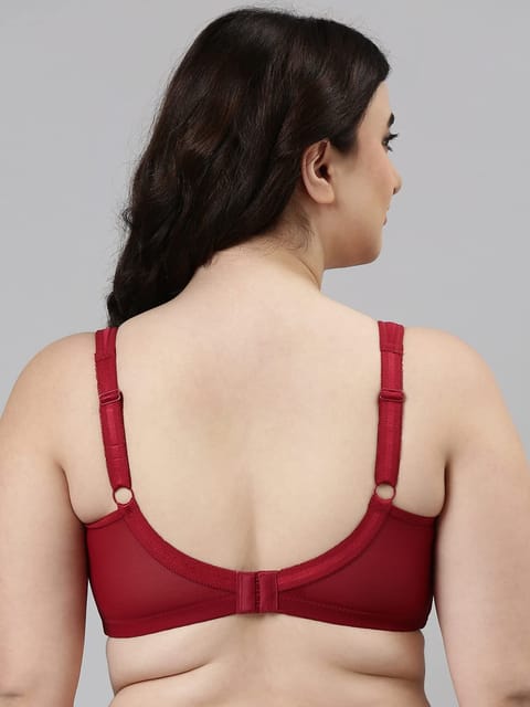 Enamor FB12 Full Support Smooth Super Lift Bra - Non-Padded, Wirefree &  Full Coverage