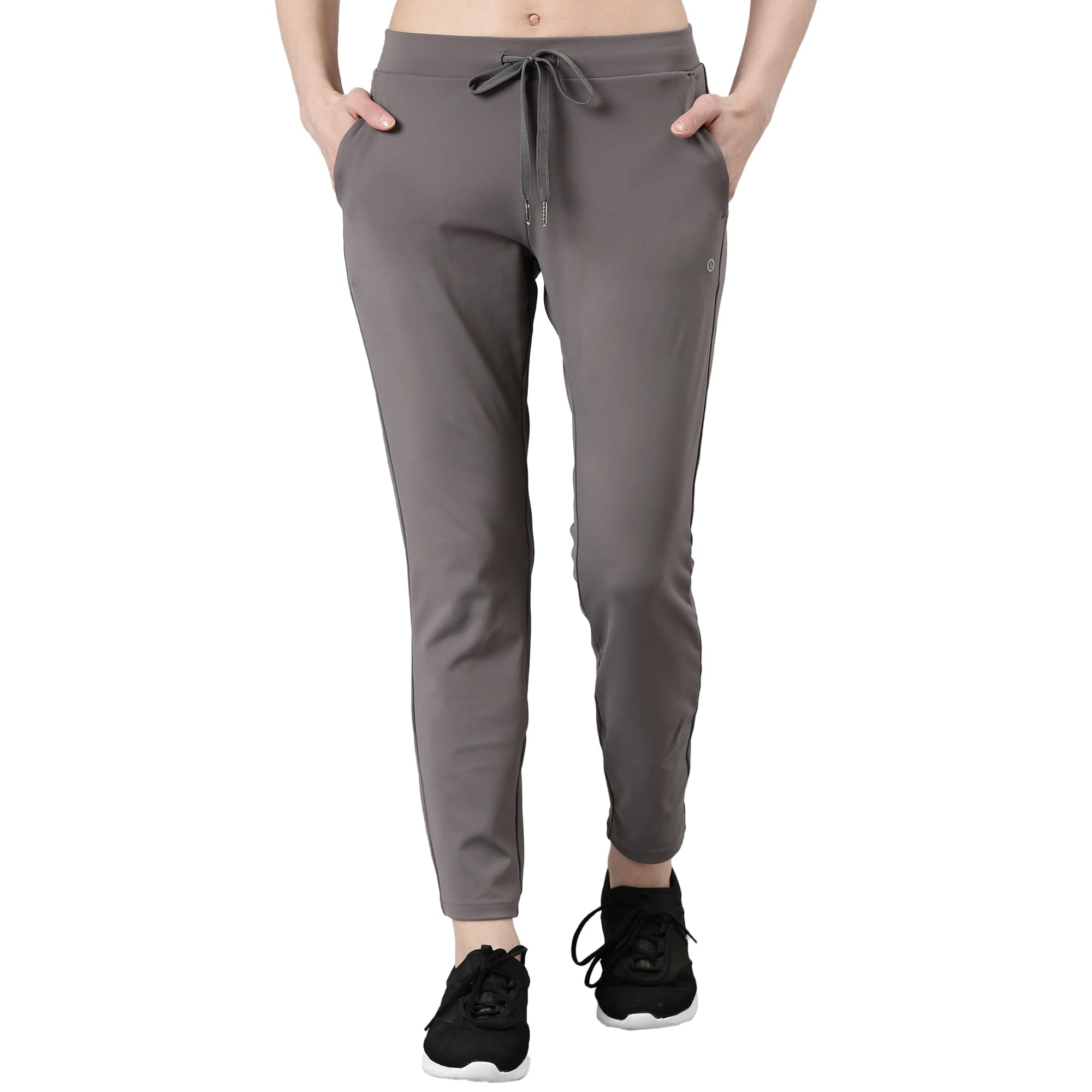 Enamor Women's Relaxed Track Pants (E068_Castle Rock_2XL)
