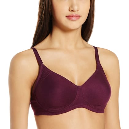 Enamor Women's Non-Wired Bra -38B (Purple)
