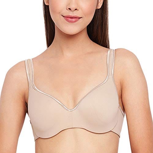 Enamor FB17 T-Shirt Bra - Full Support � High Coverage � Padded � Wired - Skin