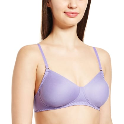 Enamor Non-Padded Wirefree T-Shirt Bra (Lilac)