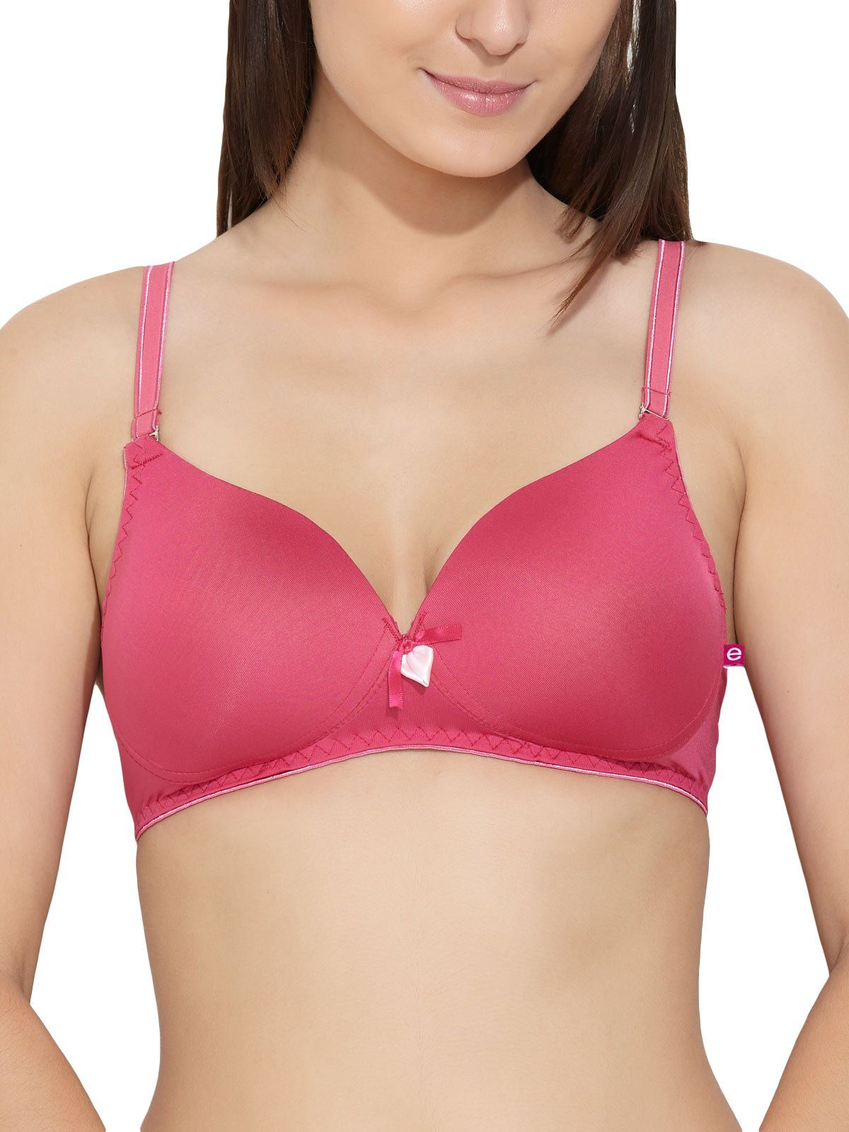 Enamor F065 Invisible Neckline T-Shirt Bra -Padded, Wirefree & High Coverage