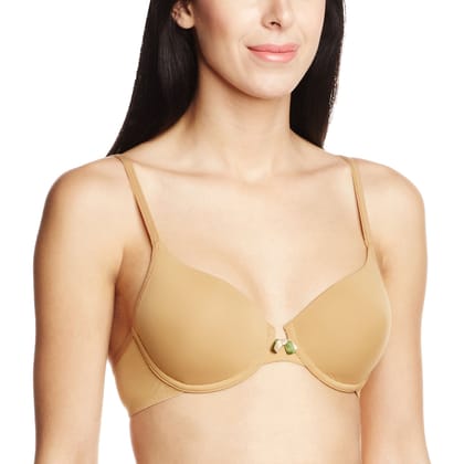 Enamor F072 T-Shirt Plunge Bra - Padded Wired Halter Strap Bra