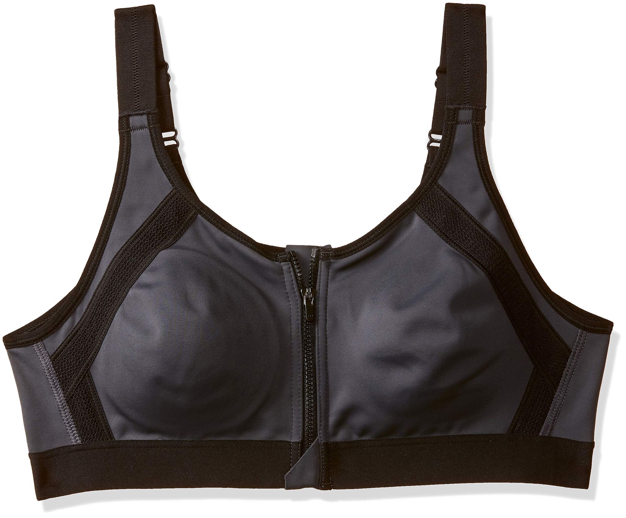 Enamor Women's Full Cup Non Padded Non Wired Bra (SB14_Graphite_36C)
