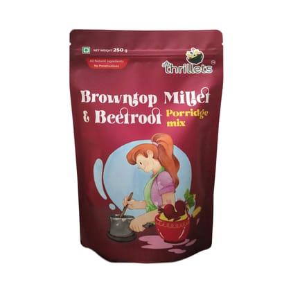 Browntop Millet & Beetroot - Porridge Mix